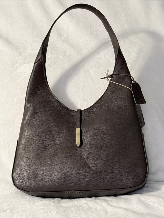 Handbags - Classic Brown Leather Shoulder Bag